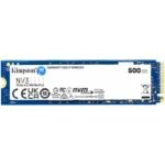500 GB KINGSTON NV3 M.2 NVME PCIE GEN4 5000/3000MBS SNV3S/500G