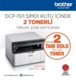 Brother DCP-1511-2T Çok işlevli (2xToner)