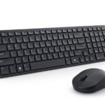 Dell Pro KM555 Sessiz Kablosuz Set Siyah