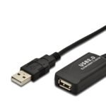 Digitus USB Uzatma Kablosu Siyah (5m)