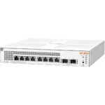 HPE Aruba 1930 8 Port Gigabit PoE 124W (JL681A) - Görsel 2