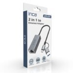 INCA IUTP-01T USB 3.0 TYPE-C 3.1 ETHERNET RJ45 1000MBPS ALUMINYUM KASA - Görsel 3