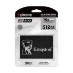 Kingston KC600 512GB 2.5'' SATA SSD (550/520MB) - Görsel 3
