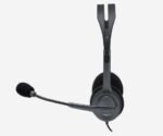 LOGITECH H111 STEREO KULAKLIK SİYAH 981-000593 - Görsel 2