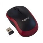 LOGITECH M185 KABLOSUZ USB MOUSE KIRMIZI 910-002237