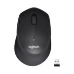 LOGITECH M330 SESSİZ KABLOSUZ USB OPTİK MOUSE SİYAH 910-004909