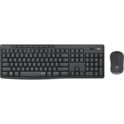 LOGITECH MK295 Q TR SESSİZ KABLOSUZ KLAVYE MOUSE SET SİYAH 920-009804