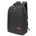 MACK MCC-006 15.6" OFFICE USB GİRİŞLİ NOTEBOOK SIRT ÇANTASI SİYAH - Görsel 2