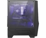 MSI MAG FORGE 100M TEMPERLI CAM 2X120MM 1X120MM ARGB FAN PSU YOK GAMING SİYAH KASA - Görsel 2