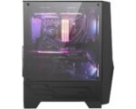 MSI MAG FORGE 100R TEMPERLI CAM ARGB PSU YOK 2X120MM 1X120MM GAMING ATX KASA SİYAH - Görsel 3
