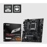 MSI PRO A620AM-B EVO DDR5 6800MT/S 1XHDMI 1XVGA 1XM.2 USB MATX AM5 (AMD AM5 9000/8000/7000 SERİ İLE UYUMLU)