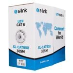 S-Link Cat6 Gri CCA UTP Data Kablosu (305m) - Görsel 2
