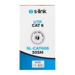 S-Link Cat6 Gri CCA UTP Data Kablosu (305m) - Görsel 3