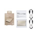 Samsung T7 1TB Usb 3.2 Gen 2 Type-C Bej Shield - Görsel 3