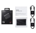 Samsung T9 2TB Usb 3.2 Gen 2x2 Type-C Siyah - Görsel 3