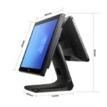 TIWOX TP-7610D 18.5" I7 10.NESİL(10710)128GB NWME SSD 8GB DDR4 RAM 1366X768 DOKUNMATİK POS PC +13.2" MÜŞTERİ EKRANI - Görsel 2