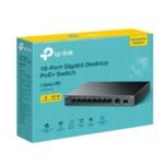 Tp-Link LS1210GP 10 Port Gigabit Switch - Görsel 3