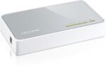 TP-LINK TL-SF1008D 8 PORT 10/100 PLASTİK KASA SWITCH - Görsel 2