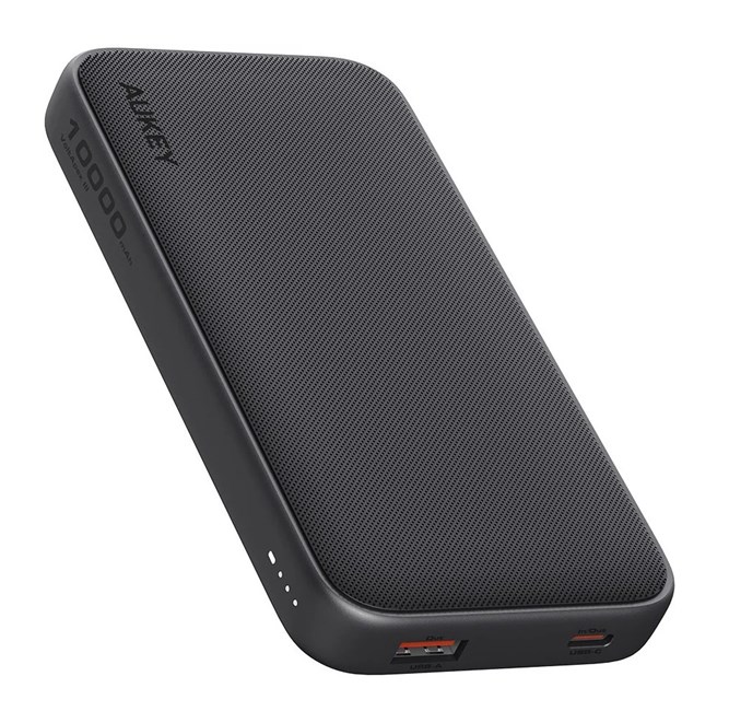 aukey-powerbank-10000mah-type-c-gri-27787.jpg Aukey Powerbank 10000mAh Type-C Gri - Görsel 1