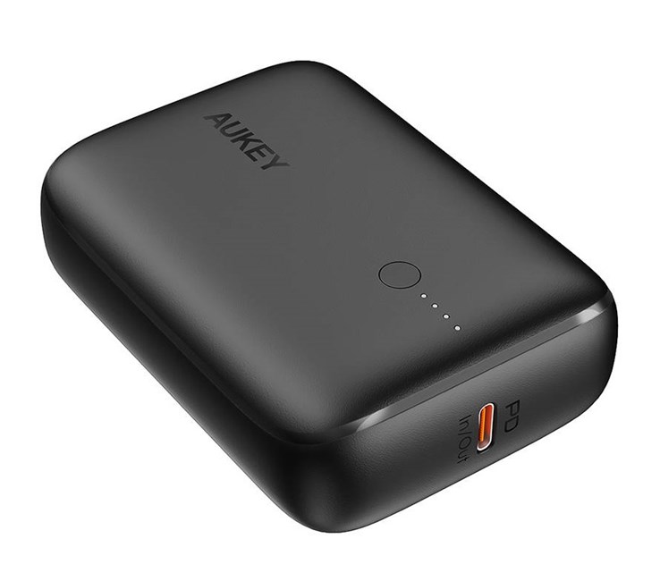 aukey-powerbank-10000mah-type-c-hizli-sarj-27784.jpg Aukey Mini Powerbank 10000mAh Type-C Hızlı Şarj - Görsel 1