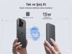 Aukey MagFusion Slim 5000mAh MagSafe Type-C - Görsel 2