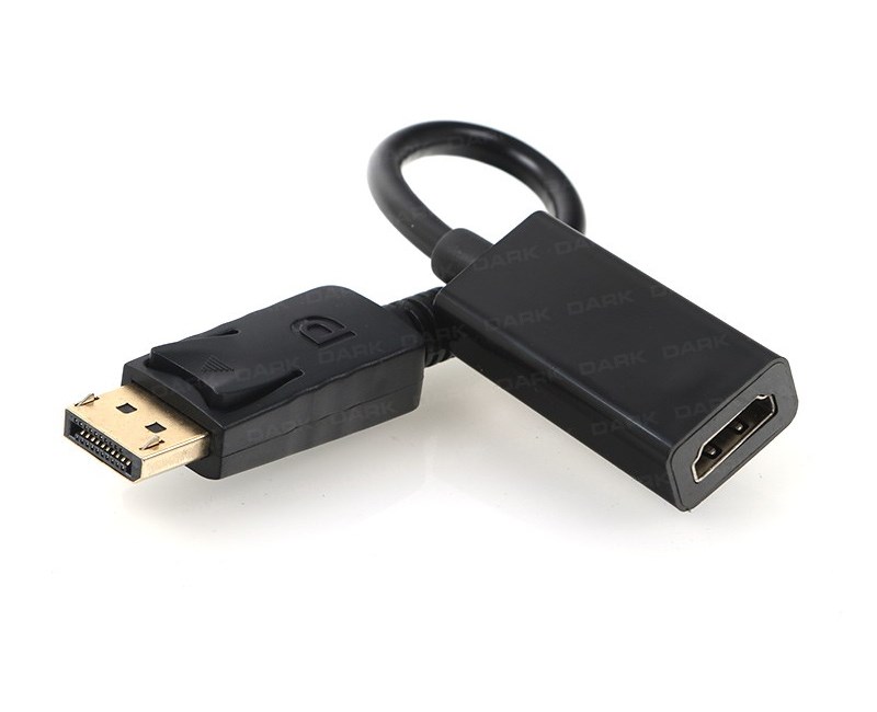 dark-displayport-to-hdmi-disi-kablo-4k-1055.jpg Dark DisplayPort to HDMI Dişi Kablo 4K - Görsel 1