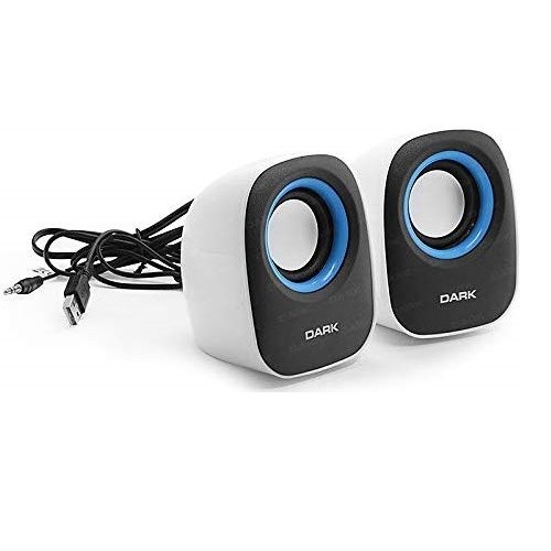 dark-dk-ac-sp100-usb-hoparlor-1-1-beyaz-renk-2187.jpg Dark (DK-AC-SP100) USB Hoparlör 1+1 Beyaz Renk - Görsel 1