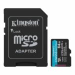 Kingston 64GB mSDXC CanvasGo+ 200MB SDCG4/64GB - Görsel 2