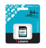 Kingston 64GB SDXC Canvas Go+ 200MB/s SDG4/64GB - Görsel 3