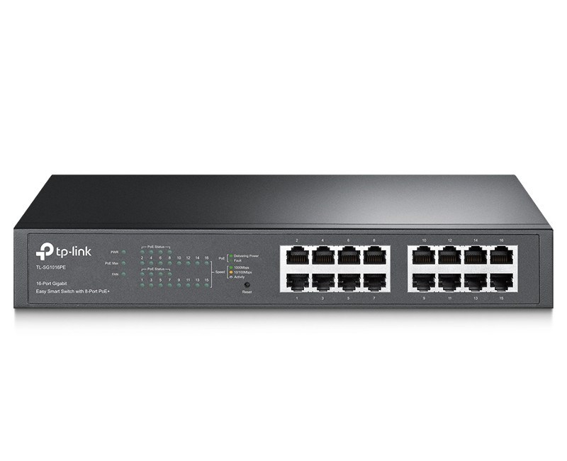 tp-link-tl-sg1016pe-16port-gigabit-8port-poe-switc-1157.jpg Tp-Link TL-SG1016PE 16Port Gigabit 8Port PoE Switc - Görsel 1