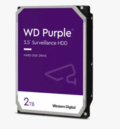 2TB WD Purple SATA 6Gb/s 64MB DV 7/24 WD23PURZ