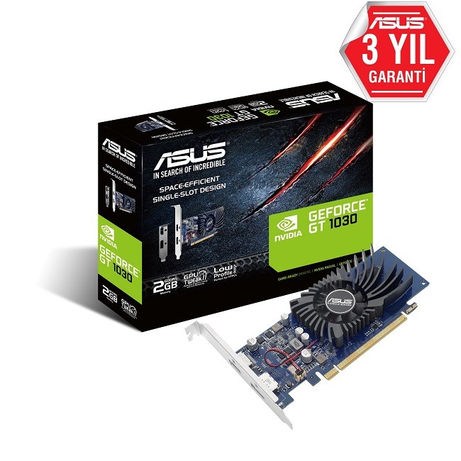 asus-geforce-gt1030-2gb-gddr5-hdmi-dp-64bit-27912.jpg Asus GeForce GT 1030 2GB GDDR5 Hdmi Dp 64Bit - Görsel 1