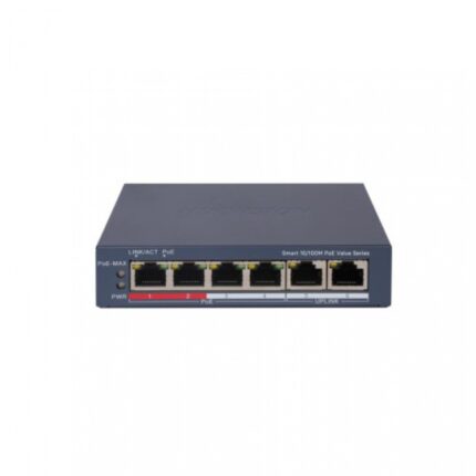 HIKVISION DS-3E1106P-EI/M 4XFE2XFE MEGABİT 45W POE SWİTCH