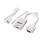 QPORT Q-VH VGA TO HDMI ÇEVİRİCİ + SES KABLOSU - Görsel 3
