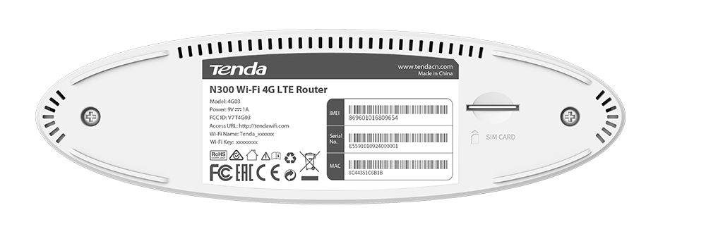tenda-4g03-n300-2port-300mbps-router-sim-kart-takilabilir-36190.png TENDA 4G03 N300 2PORT 300Mbps ROUTER (SIM KART DESTEĞİ) - Görsel 1